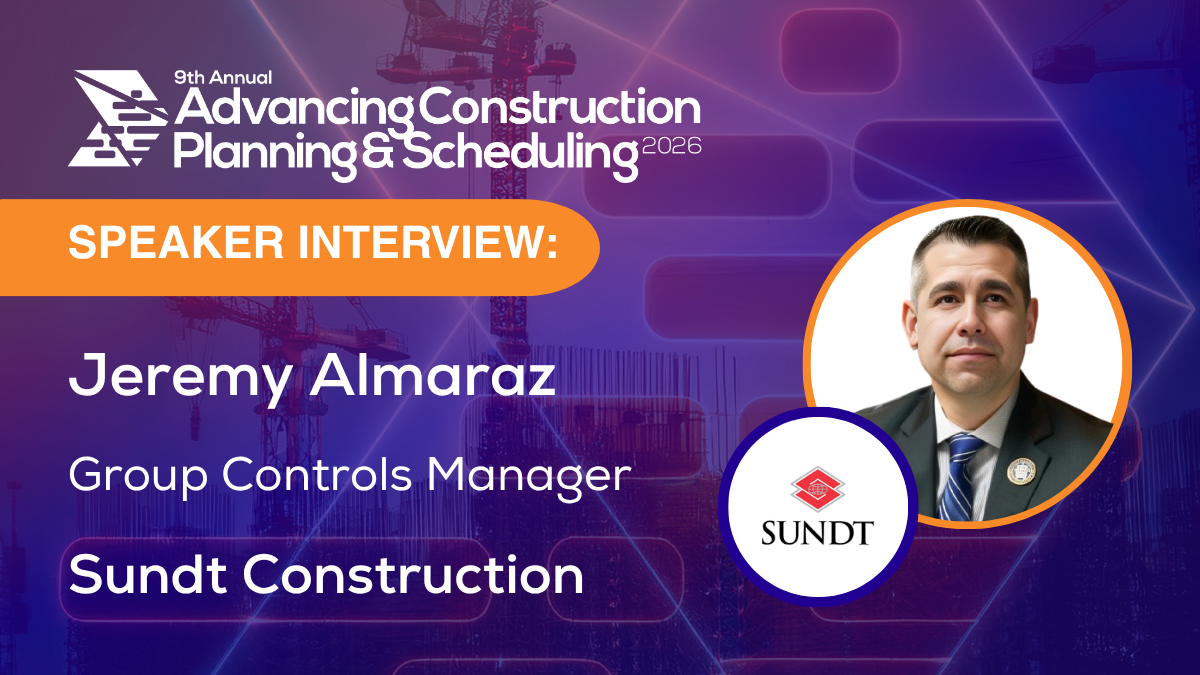 Jeremy Almaraz - Advancing Construction Planning & Scheduling 2026