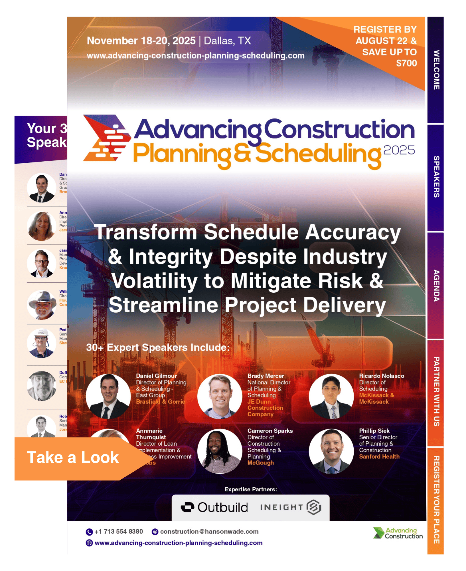 Advancing Construction Planning and Scheduling 2025 Full Event Guide Advancing Construction Planning and Scheduling 2025 Full Event Guide
