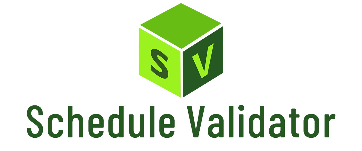 Schedule Validator at Advancing Construction Planning & Scheduling 2025 Schedule Validator at Advancing Construction Planning & Scheduling 2025